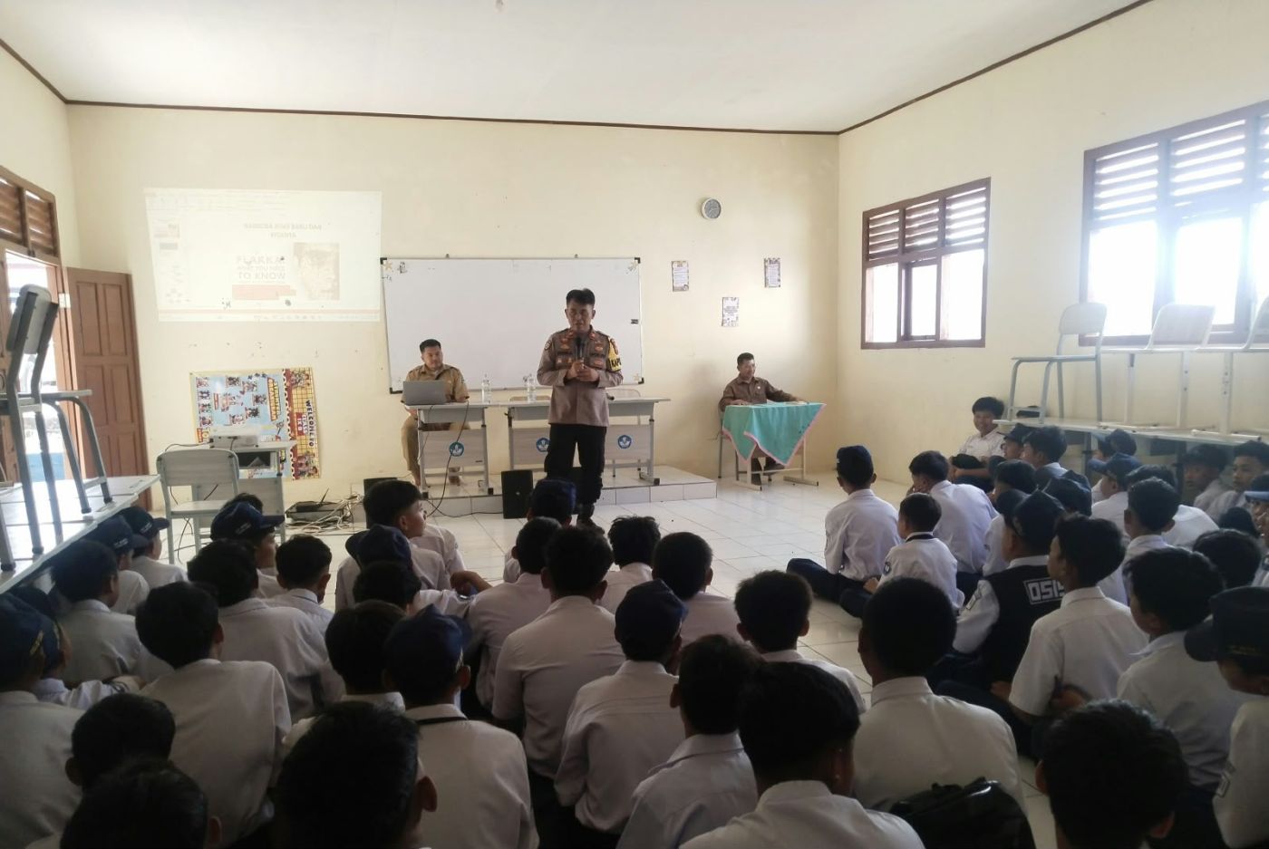 Bentengi Generasi Muda dari Narkoba, Polsek Caringin Edukasi Hingga Tingkat Pelajar