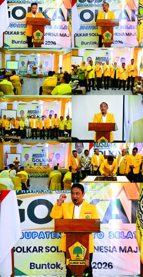 Bupati Barito Selatan Eddy Raya Samsuri Hadiri Musda XI DPD Partai Golkar Barsel