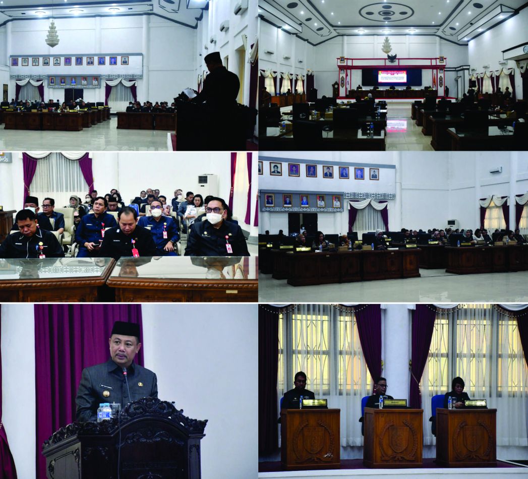 Bupati Barsel Eddy Raya Samsuri dan Wabup Khristianto Yudha Hadiri Rapat Paripurna ke-17 DPRD Barsel