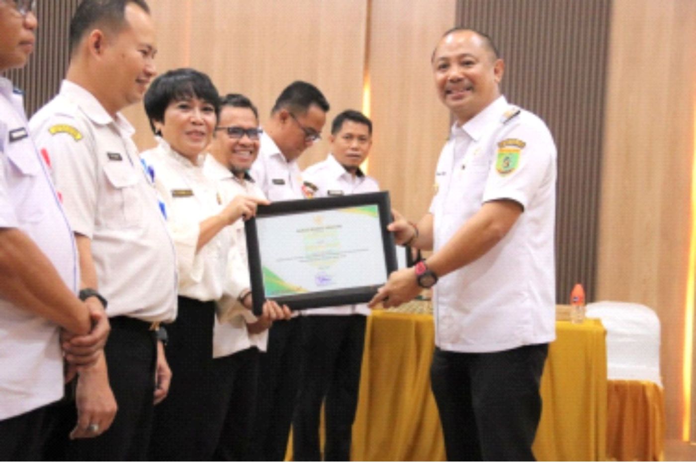Bupati Eddy Raya Resmi Melantik 6 Pejabat Pimpinan Tinggi Pratama Pemkab Barsel
