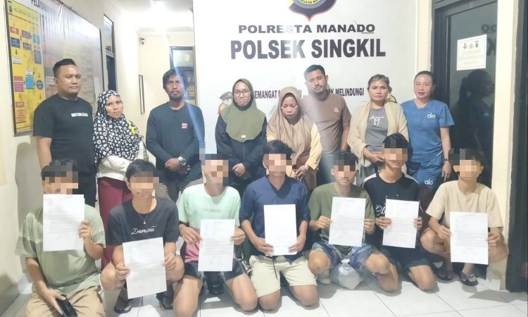 Cegah Tawuran Remaja, Polsek Singkil Lakukan Pembinaan dan Libatkan Orang Tua