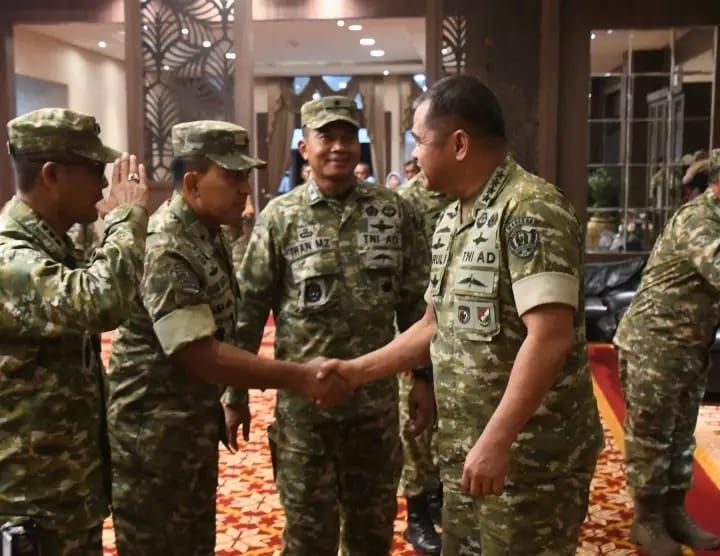 Danrem 044/Gapo Lepas Kasad Usai Kunker di Sumatera Selatan