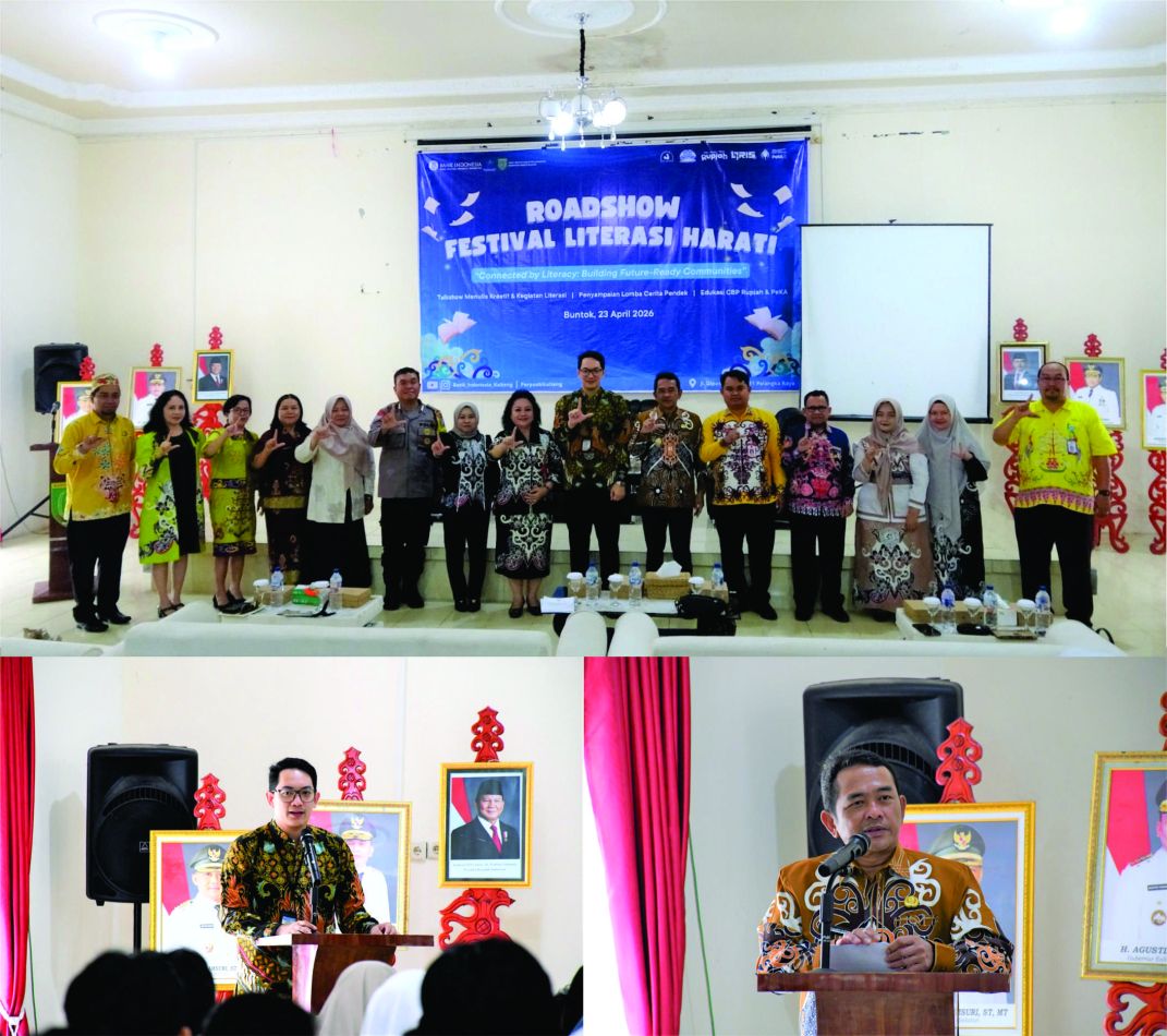 Festival Literasi Harati 2026, Pemkab Barsel Gandeng BI Kalteng Gelar Talk Show