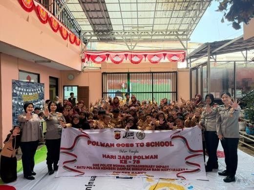 HUT ke-78 Polwan, Polwan Polres Garut Gelar Beragam Kegiatan Sosial dan Pengabdian kepada Masyarakat
