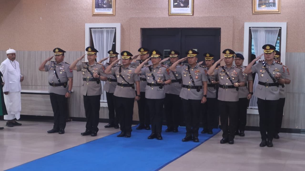 Irjenpol Iwan Kurniawan, Kapolda Kalteng Pimpin Sertijab , 7 Kapolres Jajaran Resmi Berganti