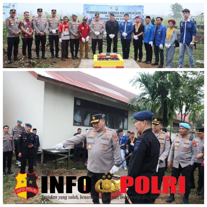 Kapolda Kalbar Tanam 115 Pohon di SMAN 04 Sungai Raya melalui Program Green Policing