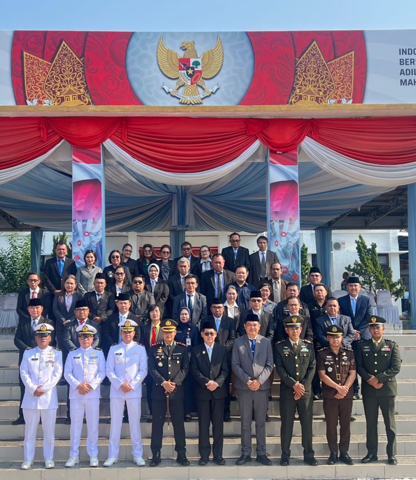 Kapolres Bitung AKBP Arie Sulistyo Hadiri Upacara Hari Kesaktian Pancasila di Pemkot