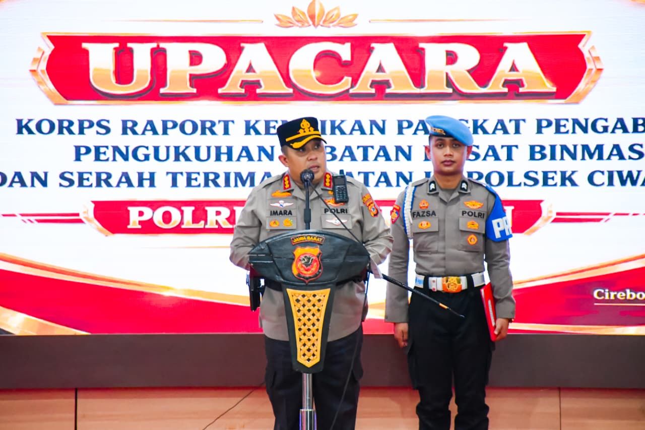 Kapolresta Cirebon Tekankan Amanah Jabatan, Minta Pejabat Baru Perkuat Pelayanan Masyarakat