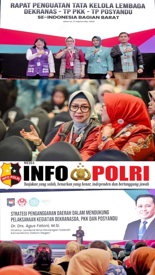 *Ketua TP PKK Simalungun Hadiri Rapat Penguatan Tata Kelola Dekranas, TP PKK dan Posyandu se-Indonesia Bagian Barat*