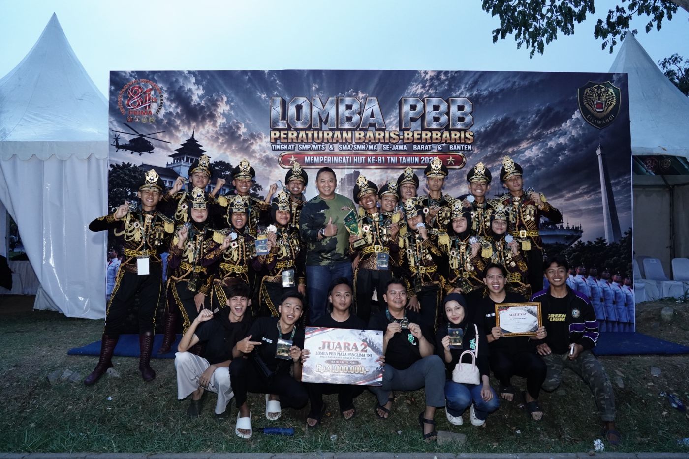 Lomba PBB Piala Panglima TNI 2026 Bangun Karakter dan Semangat Kebangsaan Pelajar