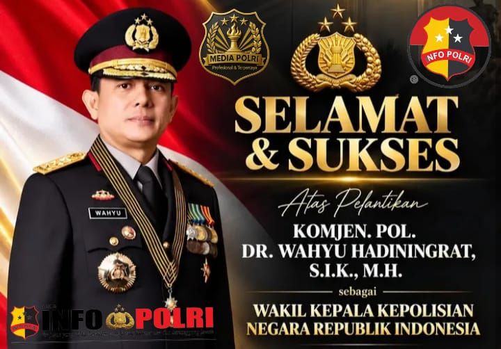"MEDIA INFO POLRI KAPERWIL KALBAR BESERTA SELURUH STAF MENGUCAPKAN SELAMAT DAN SUKSES"