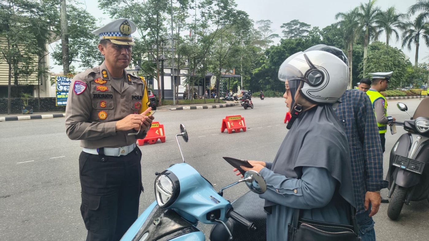 Ops Patuh Kapuas 2026 di Pontianak: Polisi Fokus Tertibkan Administrasi dan Kedepankan Teguran Simpatik