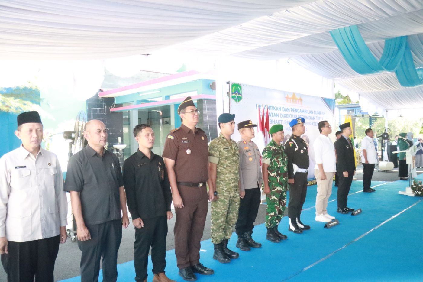 Pelantikan Direktur PDAM Majalengka, Polres Hadir Bersama Unsur Forkopimda