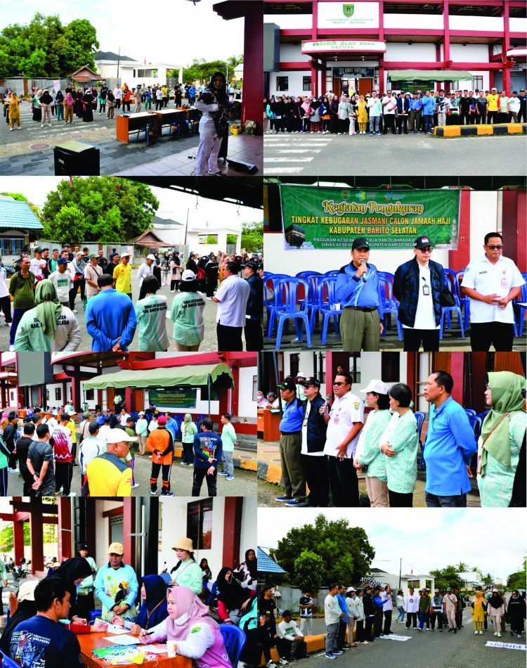 Pemkab Barsel Gelar Pengukuran Kebugaran Jasmani bagi Calon Jamaah Haji 2026