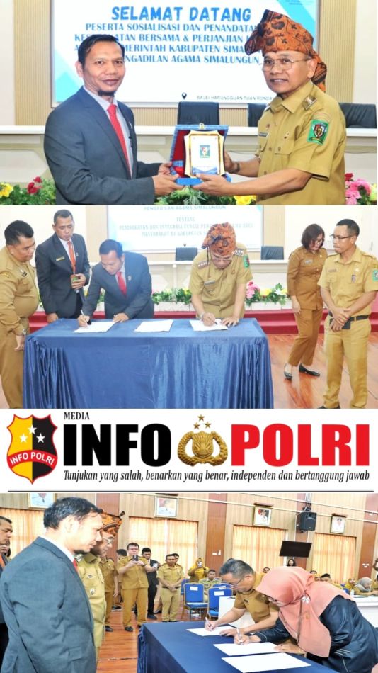 Pemkab Simalungun dan Pengadilan Agama Jalin Sinergi Pelayanan Publik Melalui MoU dan PKS
