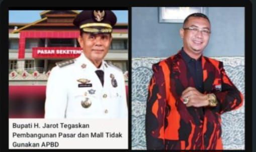 PEMUDA PANCASILA KABUPATEN SUMBAWA DUKUNG PENUH KEBIJAKAN BUPATI JADIKAN PASAR SEKETENG SEBAGAI MALL