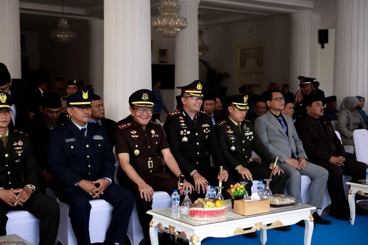 Peringatan Hari Kesaktian Pancasila 2026, Kapolres Majalengka Bacakan Teks UUD 1945 di Pendopo Majalengka