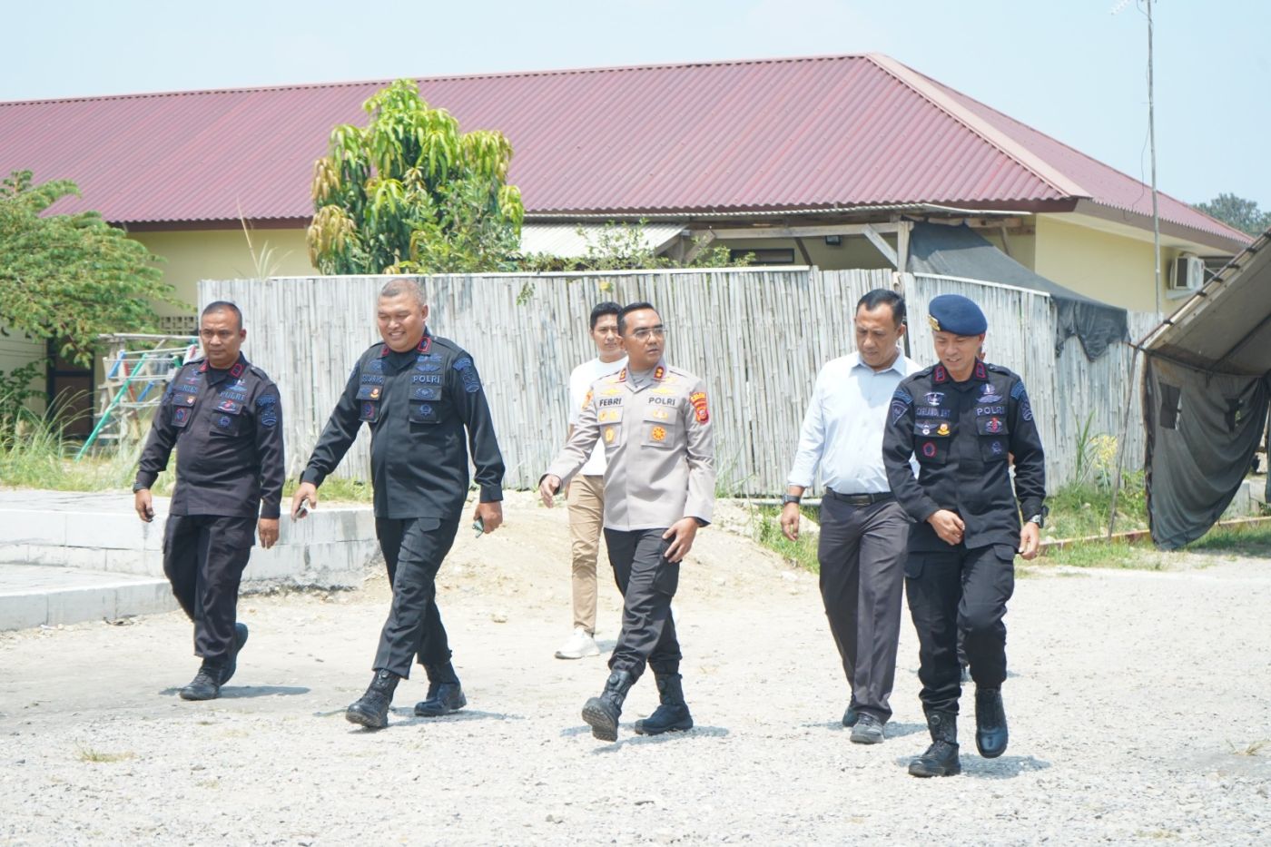 Perkuat Sinergi Jaga Kamtibmas, Kapolres Purwakarta Silaturahmi ke Resimen IV Brimob.