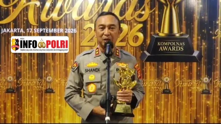 Persembahkan Untuk Masyarakat, Polda Sumsel Raih Polda Terbaik, Dalam Ajang Kompolnas Awards 2026