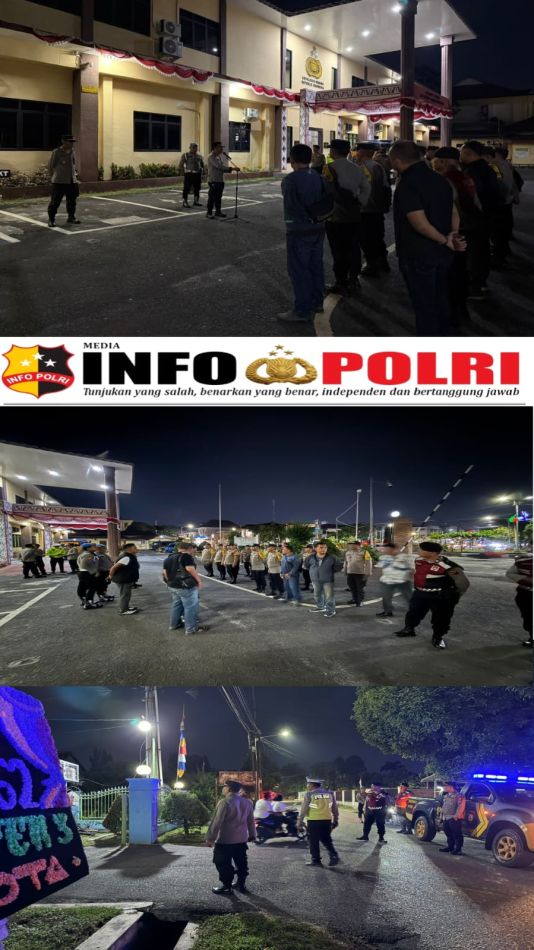 Polres Pematangsiantar Laksanakan KRYD Hingga Subuh untuk Ciptakan Situasi Aman dan Kondusif
