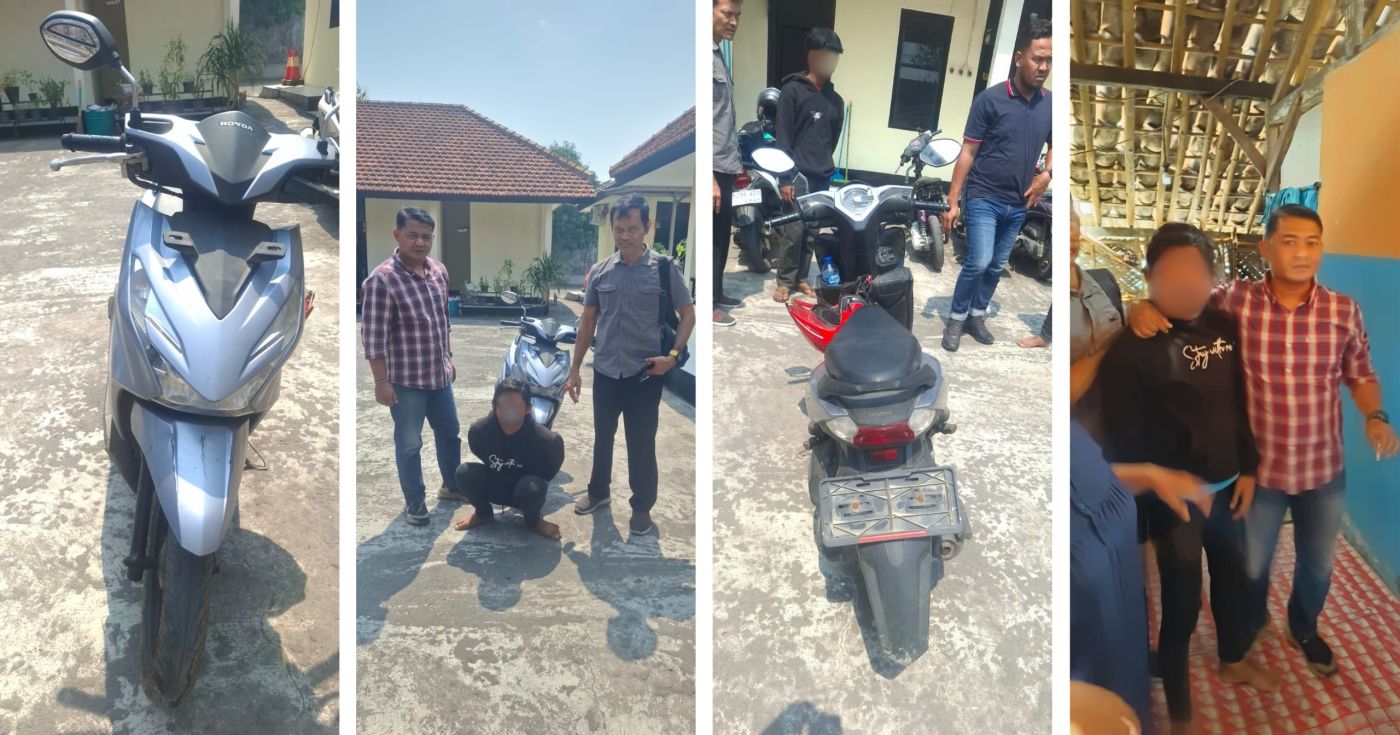 Polsek Cirebon Selatan Timur Ungkap Curanmor, Satu Motor Diamankan