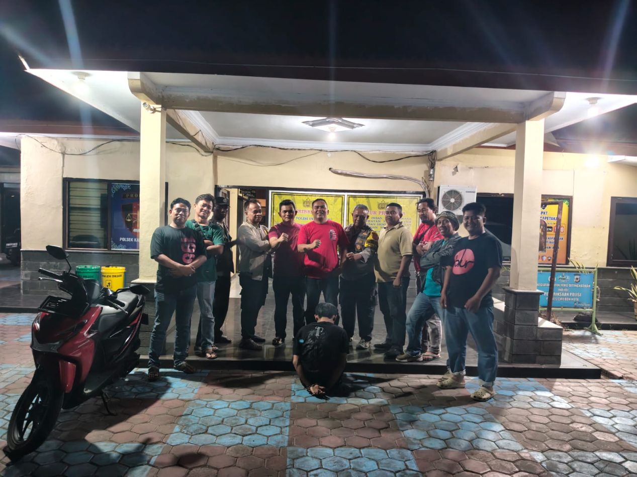 Polsek Kapetakan Ungkap Curanmor Lewat Pelacakan GPS
