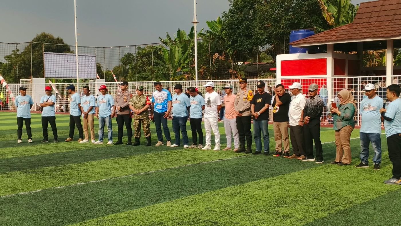Polsek Kiarapedes Amankan Kompetisi Sepak Bola Putri, Dukung Kegiatan Positif Masyarakat