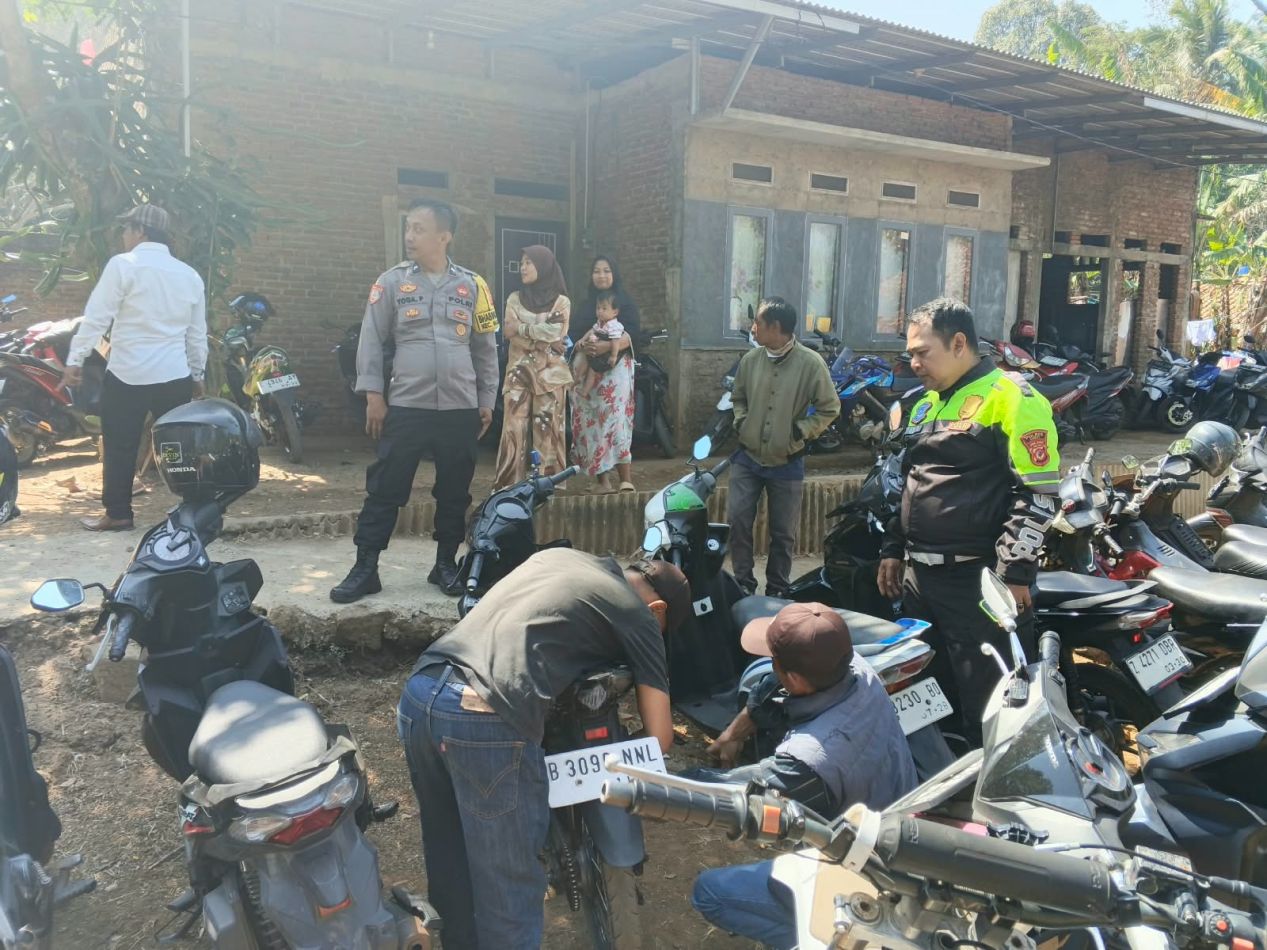 Polsek Malangbong Tertibkan Knalpot Brong di Sekolah, 20 Knalpot Tidak Sesuai Standar Diamankan
