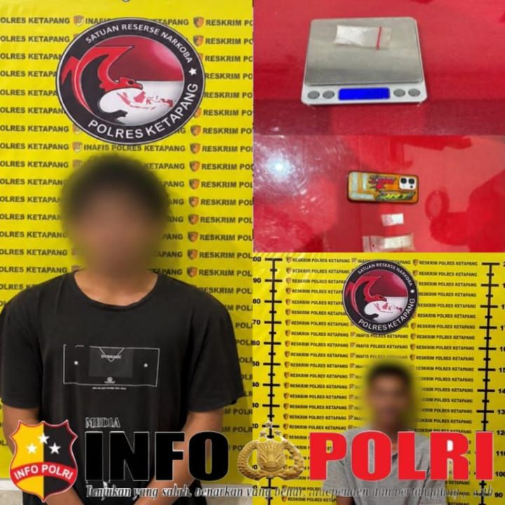 Polsek Manis Mata Amankan Dua Pria Diduga Terlibat Kasus Narkotika