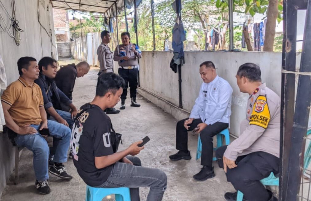 Polsek Purwakarta Kota Pantau Audiensi Ormas, Pastikan Situasi Tetap Kondusif