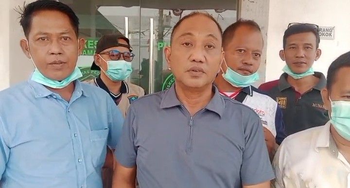 Puskesmas Kecamatan Pedamaran Bagikan 1000 Masker Gratis.