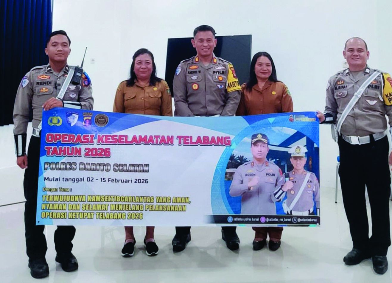 Satlantas Polres Barsel Sosialisasikan Operasi Keselamatan Telabang 2026 Lewat Radio Batuah FM