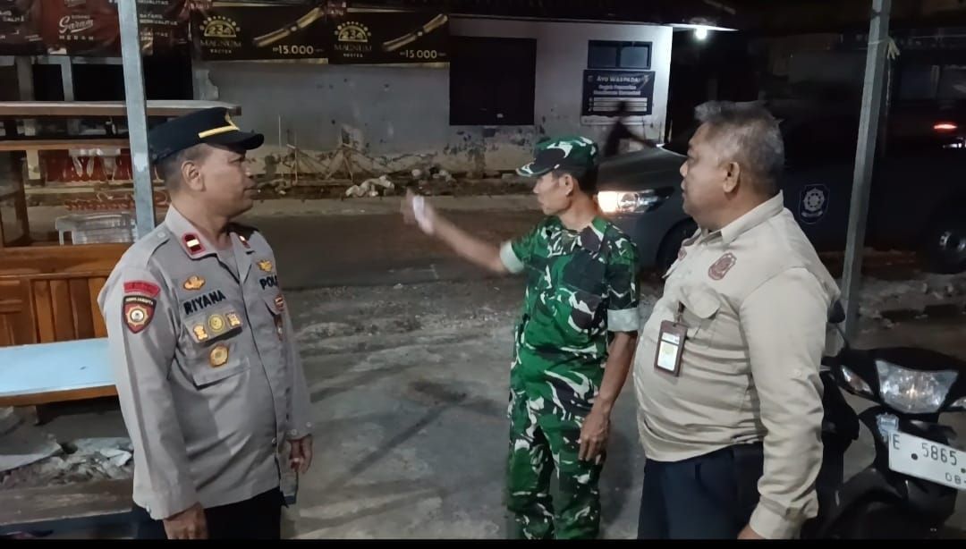 Sinergitas TNI-Polri dan Instansi Terkait, Patroli KRYD Polsek Malausma Jaga Kondusifitas Wilayah