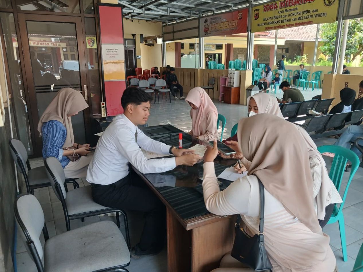 Urus SKCK Lebih Praktis, Polres Majalengka Terus Tingkatkan Pelayanan Publik