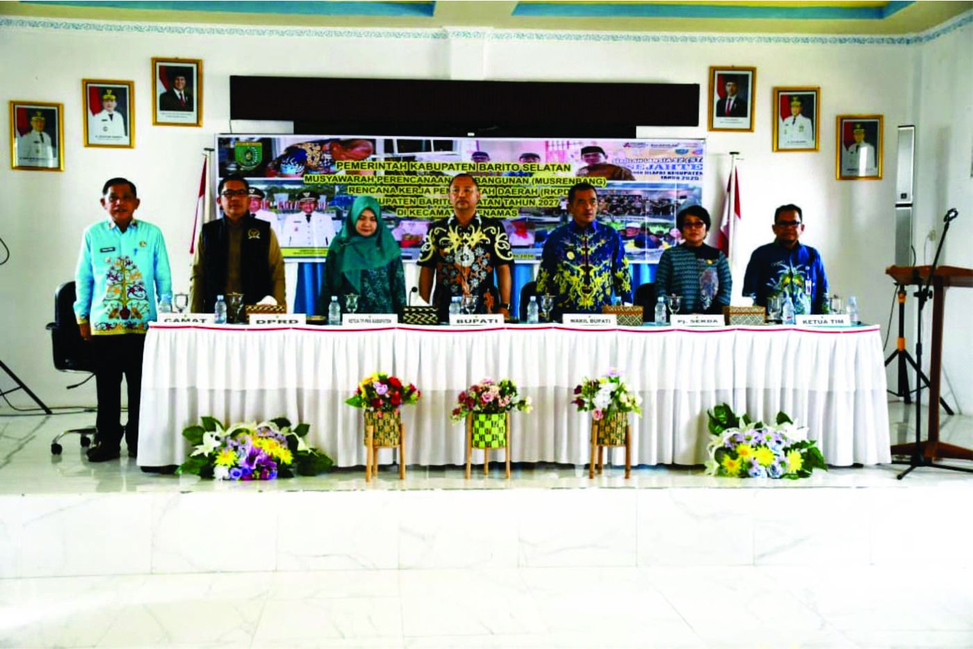 Usai Karau Kuala, Pemkab Barito Selatan Gelar Musrenbang RKPD 2027 di Kecamatan Jenamas