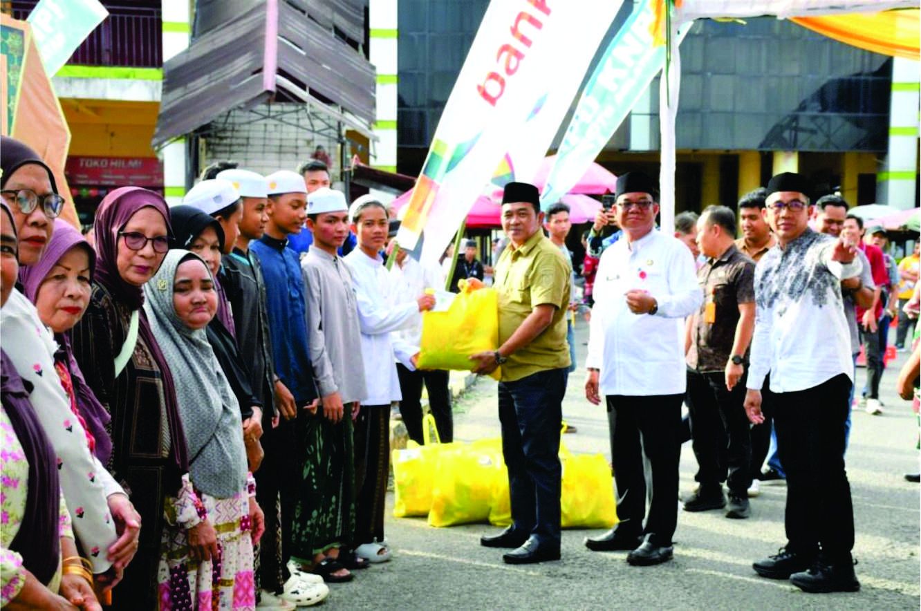 Wabup Barsel Resmi Buka Pasar Ramadhan 1447 H di Plaza Beringin Buntok