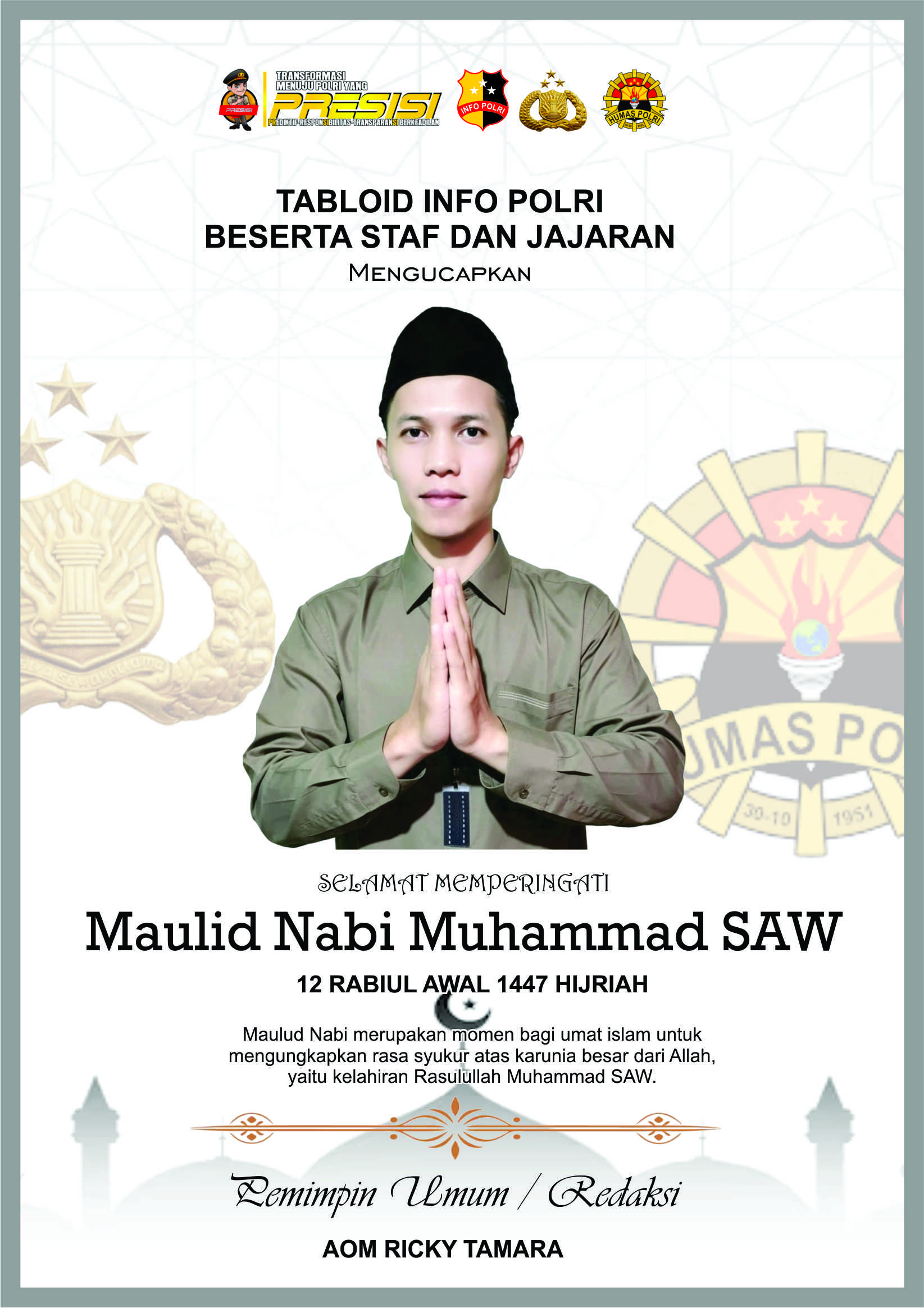 ucapan Selamat Maulud Nabi SAW
